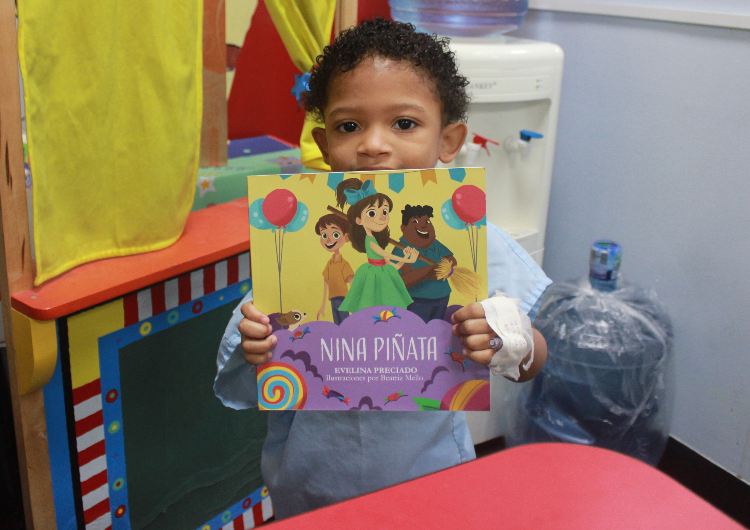foto de portada de la publicación Lectura por Panamá llega al Hospital del Niño con cuentos que sanan y alegran