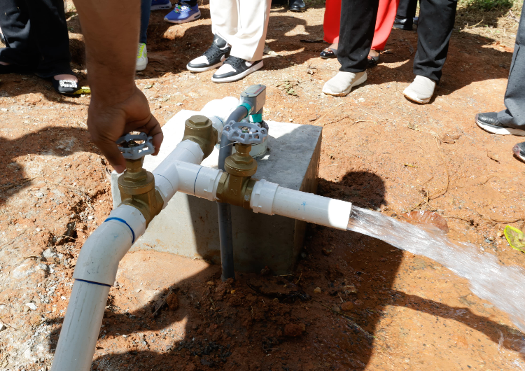 foto de portada de la publicación Primera dama participa en inauguración de pozo de agua en Centro de Cumplimiento de Adolescentes en Las Garzas
