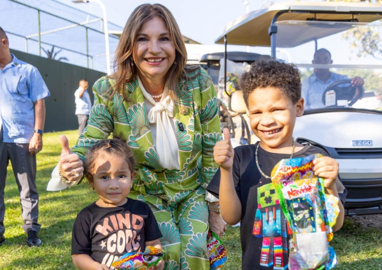 foto de portada de la publicación Entrega especial para los niños por el Día de Reyes en el Parque Omar