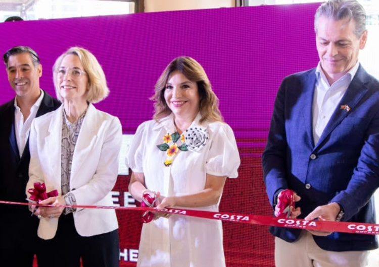 foto de portada de la publicación Costa Coffee inaugura su primera tienda en Panamá