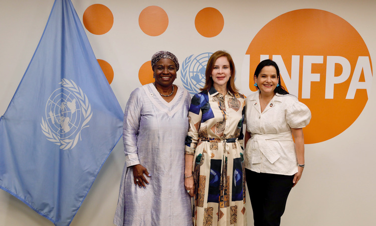 Primera Dama sostuvo diversas reuniones en el marco de la Asamblea General de las Naciones Unidas 